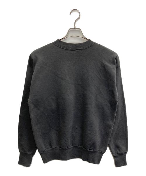 Hanes（ヘインズ）Hanes (ヘインズ) 90s Mark Twain プリントスウェット ブラック サイズ:Mの古着・服飾アイテム