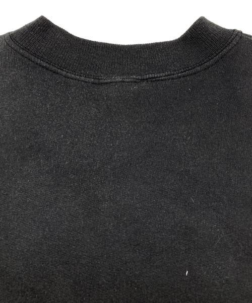 Hanes（ヘインズ）Hanes (ヘインズ) 90s Mark Twain プリントスウェット ブラック サイズ:Mの古着・服飾アイテム