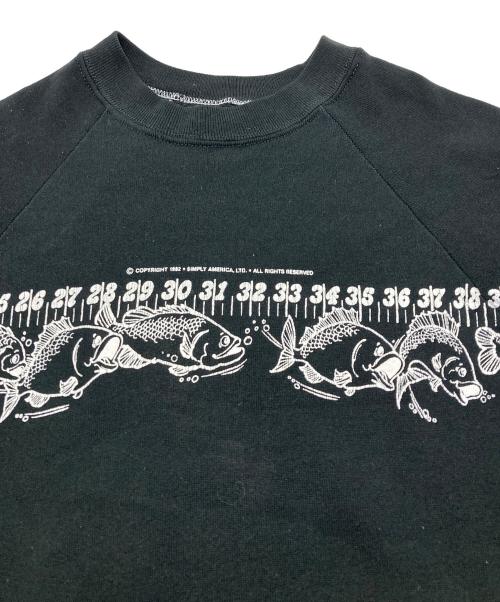 USED（ユーズド）USED (ユーズド) 80s THE GRET FISH STORY スウェット ブラック サイズ:不明の古着・服飾アイテム