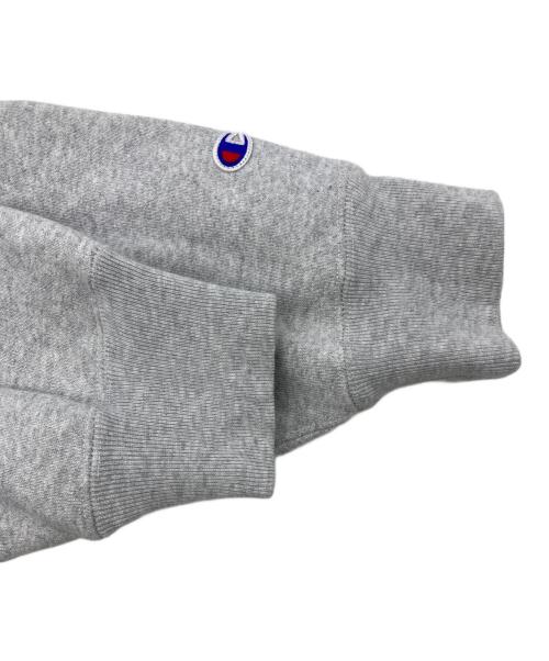 Champion（チャンピオン）Champion (チャンピオン) REVERSE WEAVEプルオーバーパーカー ライトグレー サイズ:XLの古着・服飾アイテム
