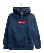 SUPREMEシュプリーム）の古着「Box Logo Hooded Sweatshirt」｜ネイビー