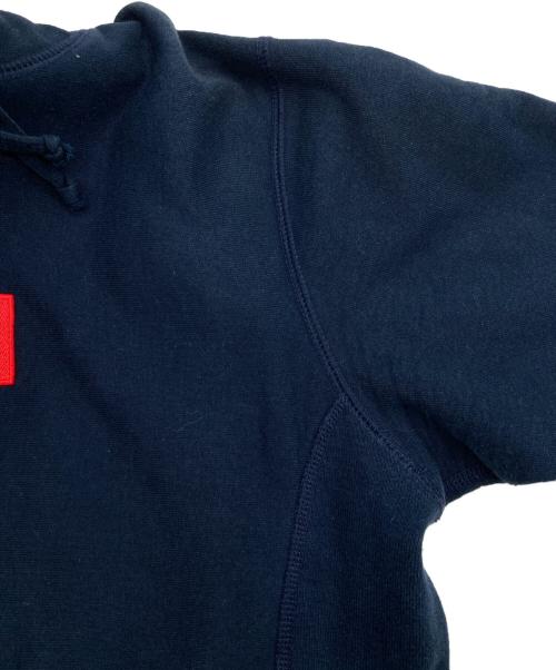 SUPREME（シュプリーム）SUPREME (シュプリーム)  Box Logo Hooded Sweatshirt ネイビー サイズ:Mの古着・服飾アイテム