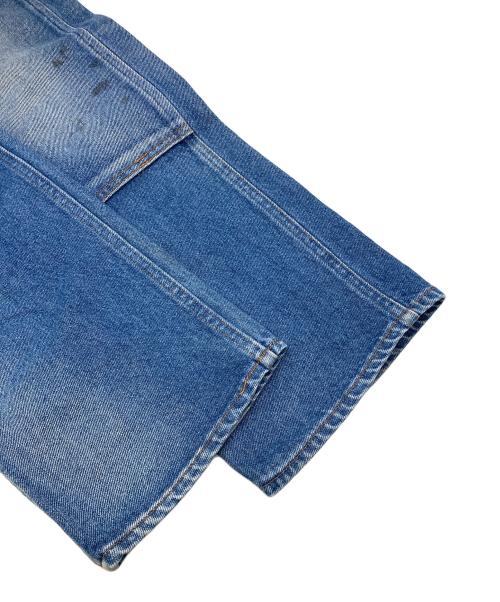 PRISON BLUES（プリズンブルース）PRISON BLUES (プリズンブルース) ダブルニーデニムパンツ インディゴ サイズ:81cm (W32)の古着・服飾アイテム