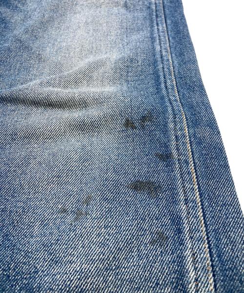 PRISON BLUES（プリズンブルース）PRISON BLUES (プリズンブルース) ダブルニーデニムパンツ インディゴ サイズ:81cm (W32)の古着・服飾アイテム