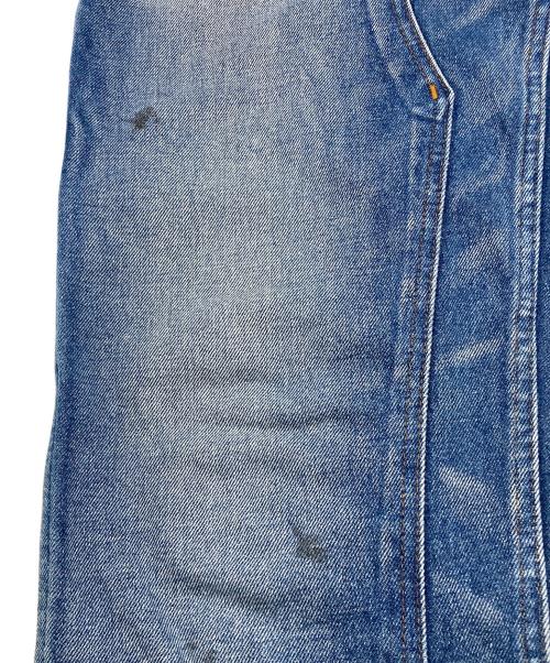 PRISON BLUES（プリズンブルース）PRISON BLUES (プリズンブルース) ダブルニーデニムパンツ インディゴ サイズ:81cm (W32)の古着・服飾アイテム