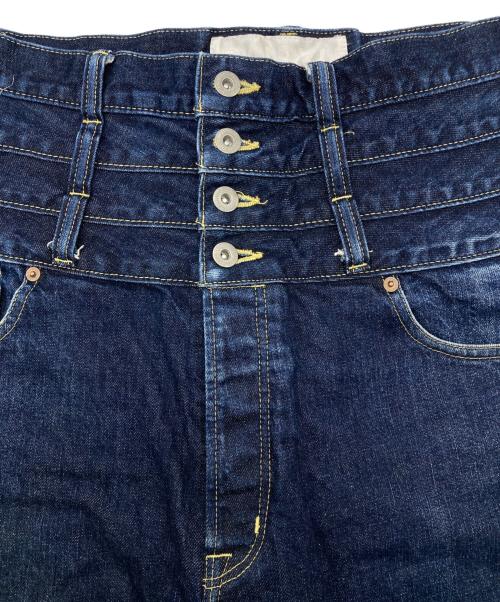 GANRYU（ガンリュウ）GANRYU (ガンリュウ) 4連ウエストサルエルパンツ【AD2013】 インディゴ サイズ:Mの古着・服飾アイテム