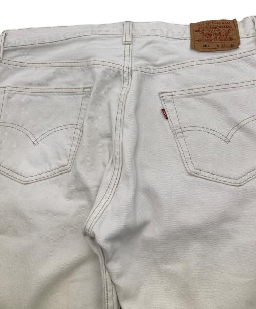 LEVI'S（リーバイス）LEVI'S (リーバイス) 501ホワイトデニムパンツ ホワイト サイズ:W36/L36の古着・服飾アイテム