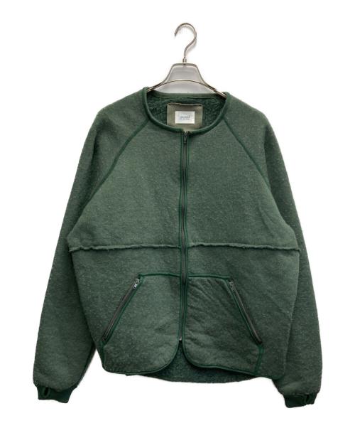 yoused（ユーズド）yoused (ユーズド) ライナーフリースジャケット グリーン サイズ:不明（記載無し）の古着・服飾アイテム