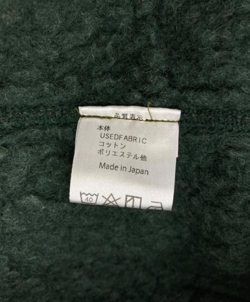 yoused（ユーズド）yoused (ユーズド) ライナーフリースジャケット グリーン サイズ:不明（記載無し）の古着・服飾アイテム