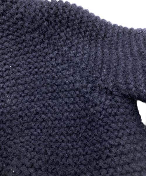 intoca（イントゥーカ）intoca (イントゥーカ) ニットジャケット ネイビー サイズ:不明（記載無し）の古着・服飾アイテム
