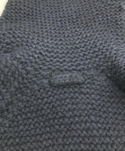 intoca（イントゥーカ）intoca (イントゥーカ) ニットジャケット ネイビー サイズ:不明（記載無し）の古着・服飾アイテム