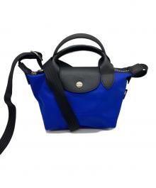 LONGCHAMP（ロンシャン）の古着「プリアージュ エナジー Sサイズ」｜ネイビー