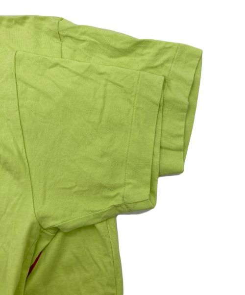 PLAY COMME des GARCONS（プレイコムデギャルソン）PLAY COMME des GARCONS (プレイコムデギャルソン) AD2021　RED PLAY BIG HEART TEE グリーン サイズ:Sの古着・服飾アイテム