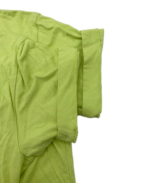 PLAY COMME des GARCONS（プレイコムデギャルソン）PLAY COMME des GARCONS (プレイコムデギャルソン) AD2021　RED PLAY BIG HEART TEE グリーン サイズ:Sの古着・服飾アイテム