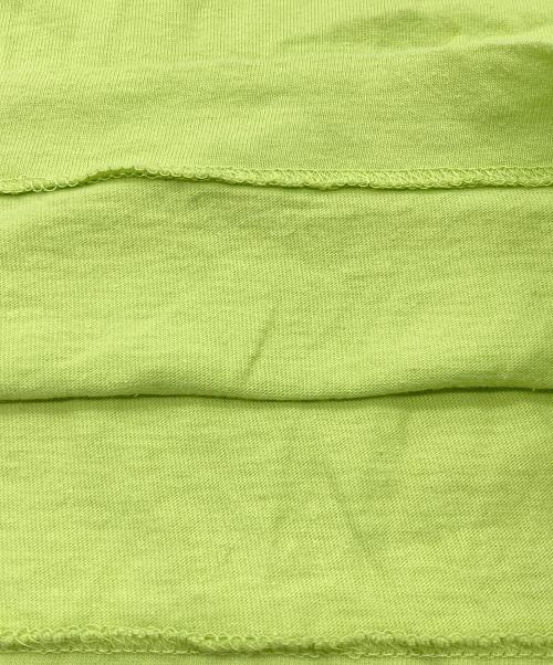 PLAY COMME des GARCONS（プレイコムデギャルソン）PLAY COMME des GARCONS (プレイコムデギャルソン) AD2021　RED PLAY BIG HEART TEE グリーン サイズ:Sの古着・服飾アイテム