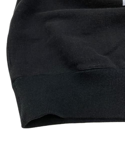 maison kitsune（メゾンキツネ）MAISON KITSUNE (メゾンキツネ) エクスクルーシブフォックス スウェットシャツ ブラック サイズ:ＸＳの古着・服飾アイテム