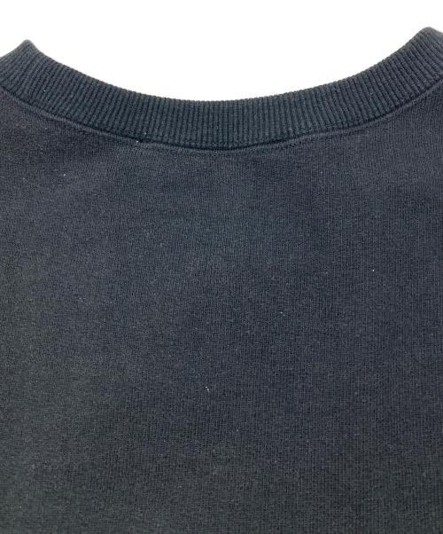 maison kitsune（メゾンキツネ）MAISON KITSUNE (メゾンキツネ) エクスクルーシブフォックス スウェットシャツ ブラック サイズ:ＸＳの古着・服飾アイテム