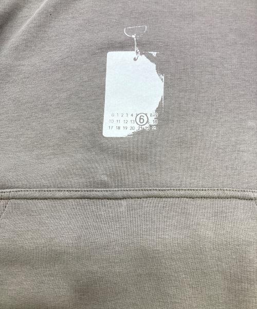 MM6 Maison Margiela（エムエムシックスメゾンマルジェラ）MM6 Maison Margiela (エムエムシックスメゾンマルジェラ) Lanyard Sweatshirt グレー サイズ:LS:M　 MS:Sの古着・服飾アイテム