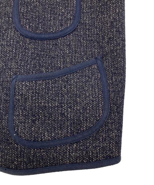 BROWN'S BEACH JACKET（ブラウンズビーチジャケット）BROWN'S BEACH JACKET (ブラウンズビーチジャケット) 524-LOW NECK VEST ネイビー サイズ:38の古着・服飾アイテム