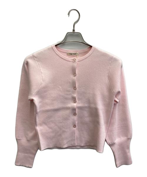 THE TOE（ザ・トゥー）THE TOE (ザ・トゥー) Homer Puff Cardigan ピンク サイズ:M 未使用品の古着・服飾アイテム