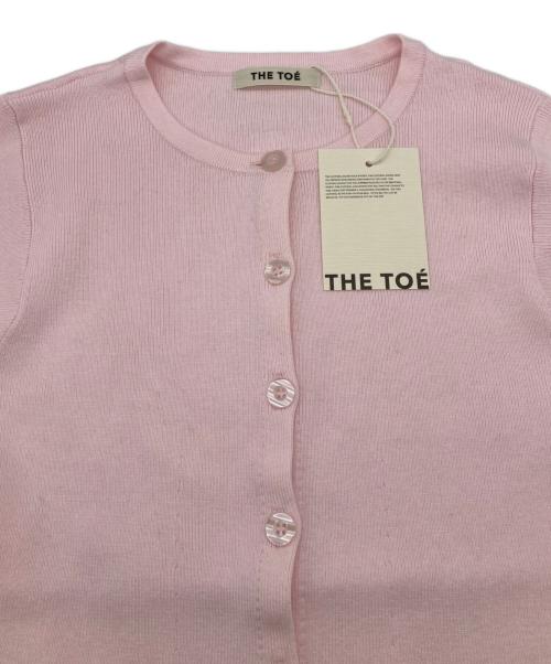 THE TOE（ザ・トゥー）THE TOE (ザ・トゥー) Homer Puff Cardigan ピンク サイズ:M 未使用品の古着・服飾アイテム