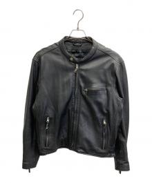 KWY（ケイダブリューアイ）の古着「シープレザージャケット」｜ブラック