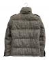 BURBERRY BLACK LABEL (バーバリーブラックレーベル) ダウンジャケット グレー×ブラック サイズ:M：7000円
