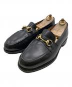 Jalan Sriwijayaジャランスリウァヤ）の古着「ビットローファー/CALF (LEATHER SOLE)」｜ブラック