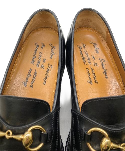 Jalan Sriwijaya（ジャランスリウァヤ）Jalan Sriwijaya (ジャランスリウァヤ) ビットローファー/CALF (LEATHER SOLE) ブラック サイズ:24ｃｍの古着・服飾アイテム