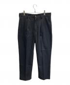 Wranglerラングラー）の古着「センタープレスパンツ」｜ブラック