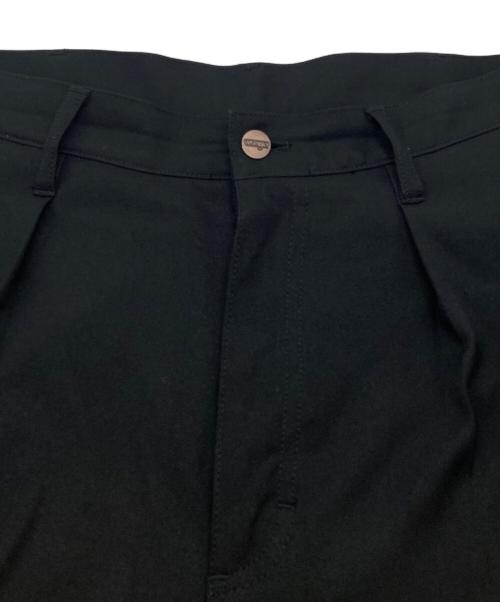 Wrangler（ラングラー）Wrangler (ラングラー) センタープレスパンツ ブラック サイズ:Lの古着・服飾アイテム