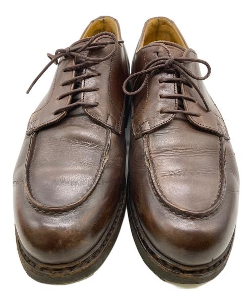 PARABOOT（パラブーツ）PARABOOT (パラブーツ) Uチップシューズ/CHAMBORD ブラウン サイズ:7Kの古着・服飾アイテム