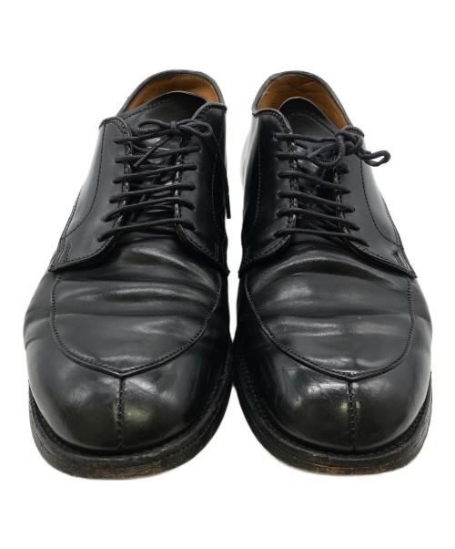 Alden（オールデン）Alden (オールデン) BEAMS (ビームス) コードバンVチップシューズ ブラック サイズ:7.5BDの古着・服飾アイテム