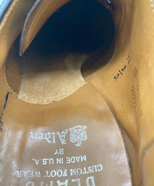 Alden（オールデン）Alden (オールデン) BEAMS (ビームス) コードバンVチップシューズ ブラック サイズ:7.5BDの古着・服飾アイテム