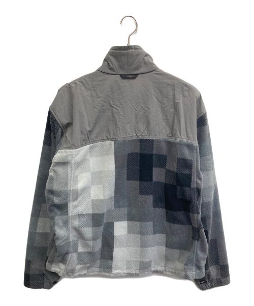 Columbia（コロンビア）Columbia (コロンビア) チェックフリースジャケット グレー サイズ:XLの古着・服飾アイテム