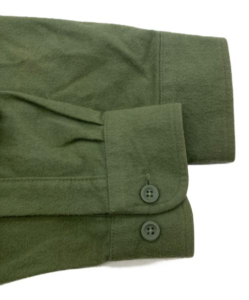 L.L.Bean（エルエルビーン マウンテンパーカー）L.L.Bean (エルエルビーン) Chamois Cloth Shirt グリーン サイズ:Lの古着・服飾アイテム