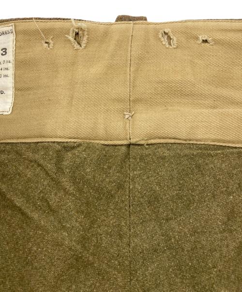 British Army（ブリティッシュアーミー）British Army (ブリティッシュアーミー) BattleDress Trousers ブラウン サイズ:13の古着・服飾アイテム