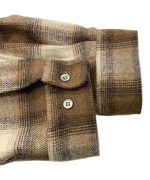 CTHY（シティ）CTHY (シティ) TECH WOOL OVER SHIRT ベージュ サイズ:1の古着・服飾アイテム