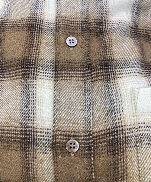 CTHY（シティ）CTHY (シティ) TECH WOOL OVER SHIRT ベージュ サイズ:1の古着・服飾アイテム