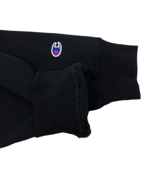 Champion（チャンピオン）Champion (チャンピオン) フーデッドスウェットシャツ ブラック サイズ:L 未使用品の古着・服飾アイテム