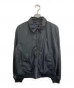 POLO RALPH LAURENポロ・ラルフローレン）の古着「ナイロンジップジャケット」｜ブラック