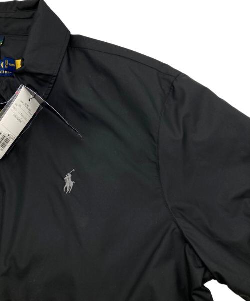 POLO RALPH LAUREN（ポロ・ラルフローレン）POLO RALPH LAUREN (ポロ・ラルフローレン) ナイロンジップジャケット ブラック サイズ:Lの古着・服飾アイテム