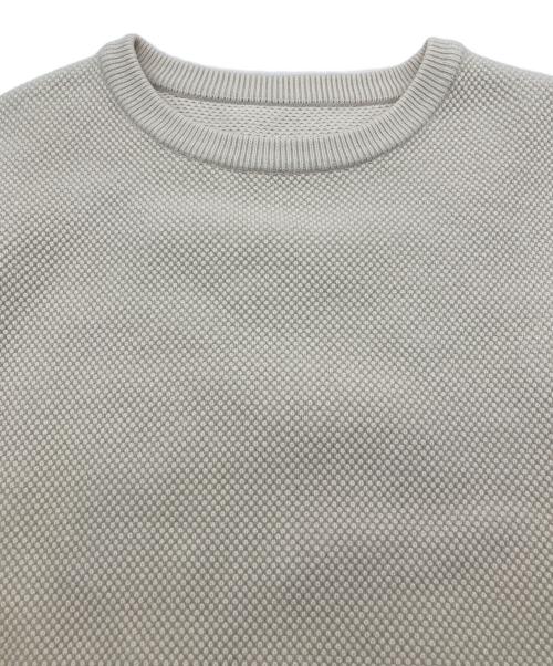 crepuscule（クレプスキュール）crepuscule (クレプスキュール) ニット ベージュ サイズ:Mの古着・服飾アイテム