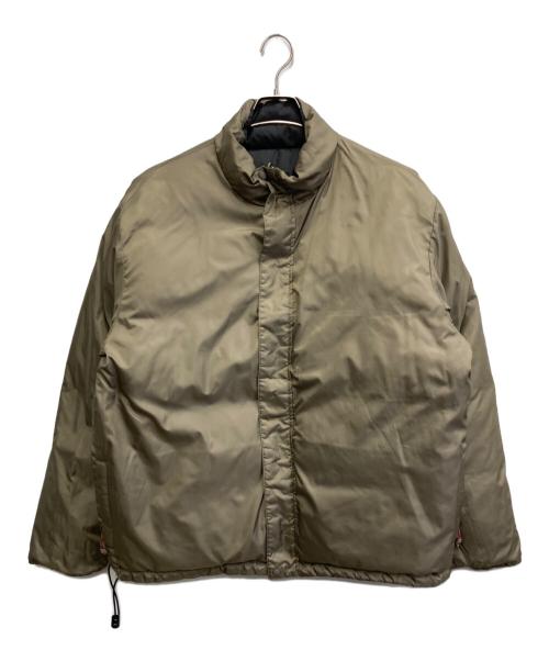 L.L.Bean（エルエルビーン）L.L.Bean (エルエルビーン) リバーシブルダウンジャケット ブラック×ブラウン サイズ:Lの古着・服飾アイテム