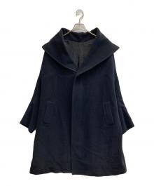 YOHJI YAMAMOTO（ヨウジヤマモト）の古着「ビックドルマンコート」｜ネイビー
