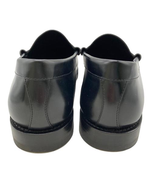 CELINE（セリーヌ）CELINE (セリーヌ) エディ期　トリオンフレザーローファー ブラック サイズ:41の古着・服飾アイテム