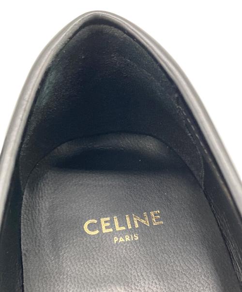 CELINE（セリーヌ）CELINE (セリーヌ) エディ期　トリオンフレザーローファー ブラック サイズ:41の古着・服飾アイテム