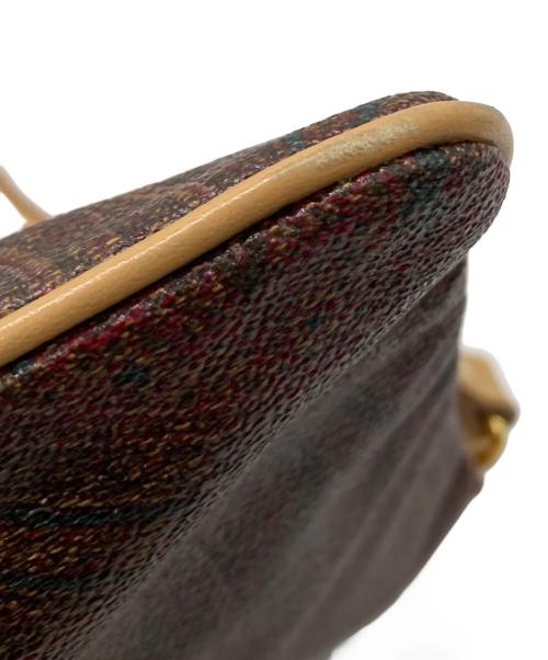 ETRO（エトロ）ETRO (エトロ) ショルダーバッグ ブラウンの古着・服飾アイテム