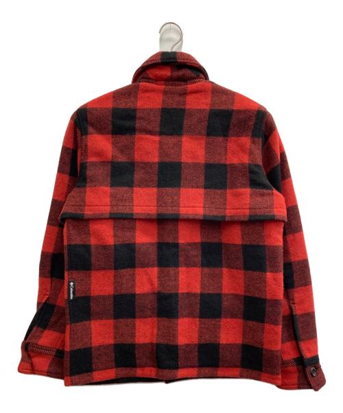 Columbia（コロンビア）Columbia (コロンビア) ウールハンティングジャケット レッド サイズ:S 未使用品の古着・服飾アイテム
