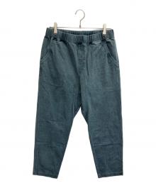 good on（グッドオン）の古着「ヘビージャージートラベルパンツ」｜ネイビー